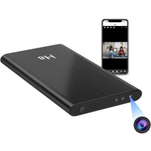Kamera Szpiegowska w Akumulatorze Zewnętrznym iUni H8, Full HD, 5000mAh, Wi-Fi, Noktowizor, Wykrywanie ruchu - Img 1
