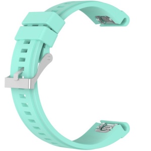 Pasek do zegarka Smartwatch Garmin Fenix 7 / 6 / 5 Plus / 5, 22 mm Silikonowy iUni iUni Jasnoniebieski - Img 3