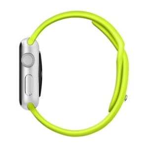 Pasek iUni kompatybilny z Apple Watch Ultra/SE/8/7/6/5/5/4/3/2/1, 38 mm, silikonowy, zielony - Img 5