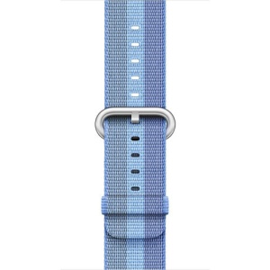 Pasek iUni kompatybilny z Apple Watch Ultra/SE/8/7/6/5/5/4/4/3/2/1, 40 mm, nylonowy, tkany, niebieski - Img 2