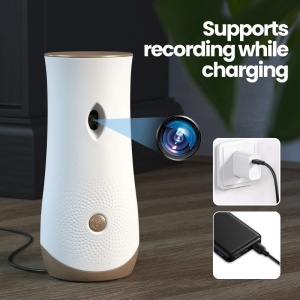 Ukryta kamera w odświeżaczu powietrza iUni IP77, Wi-Fi, Full HD, 8GB, Podgląd na żywo w telefonie - Img 6