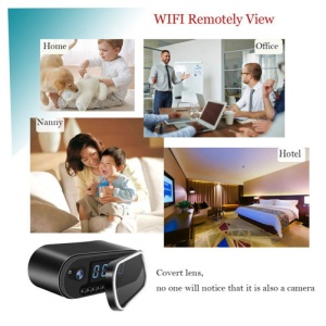 Zegarek szpiegowski iUni IP07 z kamerą WiFi iUni IP07, Full HD, szeroki kąt 160 stopni, noktowizor, czujnik ruchu, P2P - Img 6
