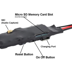 Kamery szpiegowskiej moduł iUni IP40, Wi-Fi, Full HD, P2P, Gniazdo na Kartę microSD - Img 8