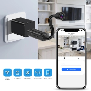 Mała kamera iUni W720, Wi-Fi, 32 GB, obraz HD, czujnik ruchu - Img 2