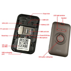 Mini lokalizator GPS iUni G06 iUni G06 z mikrofonem szpiegowskim GSM, SOS, śledzeniem i namierzaniem GPS, aktywacją głosową - Img 5