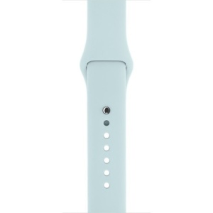 Pasek iUni kompatybilny z Apple Watch Ultra/SE/8/7/6/5/5/4/3/2/1, 42 mm, silikonowy, turkusowy - Img 4