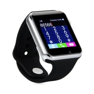 Smartwatch iUni A100i z telefonem, BT, wyświetlaczem LCD 1,54 cala, kamerą, czarny - Img 5