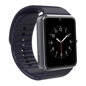 Smartwatch z telefonem iUni GT08, Bluetooth, aparat 1,3 MP, odporny na zarysowania ekran LCD, czarny - Img 4