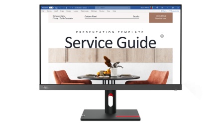 Monitor Lenovo ThinkVision S24i-30 23.8" IPS, FHD (1920x1080), 16:9, Brightness: 250 cd/m², Contrast ratio: 1000:1, Response time: 4ms (Extreme mode) / 6ms (Typical mode), Dot / Pixel Per Inch: 93 dpi, Color Gamut: 99% sRGB, View angle: 178° / 178°,