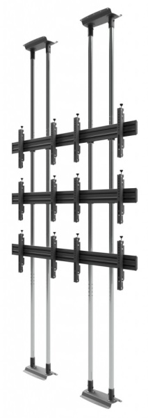 Videowall Edbak VWFCA2347-L pentru 6 ecrane (42"-49") 2 x 3