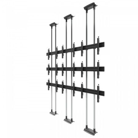 Videowall Edbak VWFCA3357-L pentru 9 ecrane (50"-57") 3 x 3