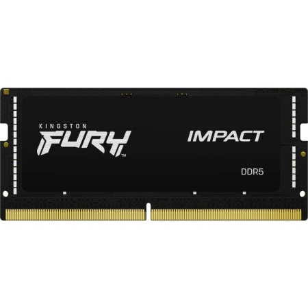 Memorie RAM notebook Kingston, SODIMM, DDR5, 16GB, 5600MHz, CL40, 1.1V, Fury