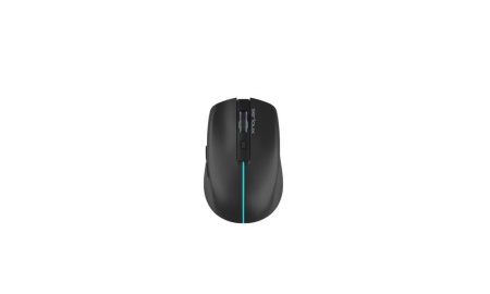 Mouse Serioux Flicker 212, Wireless, Negru, senzor: Optic, DPI: 800/ 1200/ 1600, conexiune: Dongle USB 2,4 GHz, banda de frecventa: 2,4 GHz, baterie integrată litiu de 500 mAh, banda LED, cerințe OS: Win, Mac, Vista