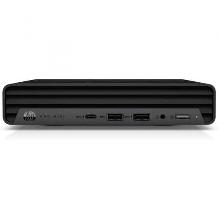 Desktop HP ProDesk 400 G9 DM cu procesor Intel Core i7-13700T, video integrat Intel UHD Graphics 770, RAM 16GB DDR4, SSD 512GB, HP 125 Black Wired Keyboard, HP 125 Black Wired Mouse, Free DOS, 1yw
