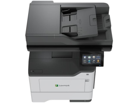 Multifunctional laser monocrom Lexmark MX532adwe, A4, Imprimare/Scanare/Copiere/fax analog,Grup de lucru mediu, Ecran tactil color Lexmark e-Task de 4,3 inchi (10,9 cm), Alimentator multifuncţional de 100 de coli, Tavă de ieşire de 250 de coli, Unitate