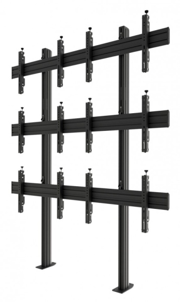Standul videowall Edbak VWSA2357-L pentru 6 ecrane (50"-57") 2 x 3