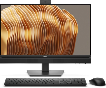 DELL PRO All-In-One QC24250, 24-inch Non-touch Panel, 35W CPU, FHD HDR Camera, 160W Bronze, WW, Intel(R) Core(TM) Ultra 7 265 vPro(R) (13 TOPS NPU, 20 cores, up to 5.3GHz), Integrated Graphics, 16 GB: 1 x 16 GB, DDR5, up to 5600 MT/s, non-ECC, 512GB SSD,