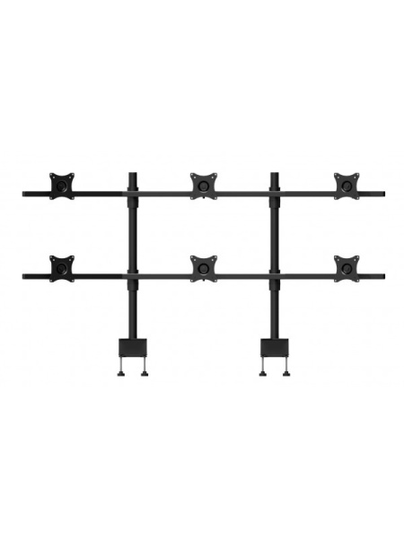 Suport monitor Edbak SV17 pentru 6 monitoare (19"-27")
