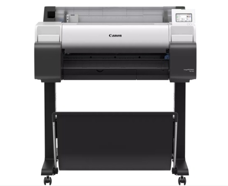 Plotter Canon imagePROGRAF TM-240 24"(610mm), format A1, 5 culori, rezolutie max 2400x1200dpi, memorie 2GB, limbaje de imprimare: HP-GL/2, HP RTL, JPEG (Ver. JFIF 1.02), CALS G4 (submission via FTP only)), display LCD 4.3", interfata: USB 2.0,