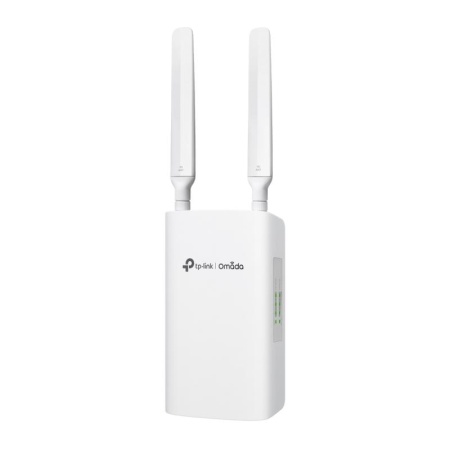 Omada 4G+Cat6 AX3000 Outdoor/Indoor Gateway PORT: 3× Gigabit WAN/LAN Port, 1 Nano SIM slot(4G+ Cat6) SPEC: 802.3bt/at/af，1 Ports PoE IN(support 802.3bt), 2 Ports with 45W PoE Power SPEED: 574Mbps at 2.4 GHz + 2402 Mbps at 5 GHz (HE160) Wi-Fi Speed, 300
