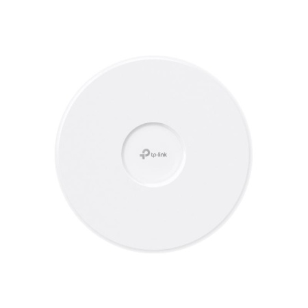 Omada BE3600 Ceiling Mount Tri-Band Wi-Fi 7 Access Point PORT: 1×2.5G RJ45 Port SPEED:688 Mbps at 2.4 GHz + 2882 Mbps at 5 GHz FEATURE: 802.3 at POE + and 12V DC (Power Adapter is not included), 4 ×Internal Antennas, MU-MIMO, Seamless Roaming, Band