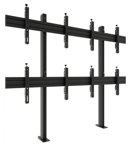 Stand wideowall Edbak VWSA2247-L pentru 4 ecrane (42"-49") 2 x 2