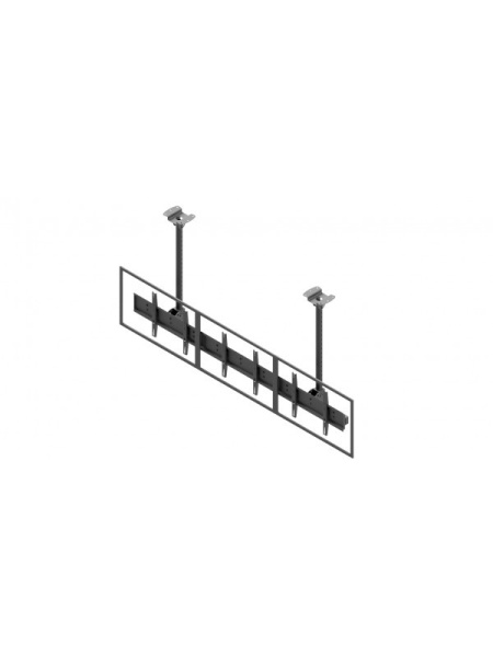 Suport Menu Board Edbak MBV3155-L pentru tavan, diagonala 50"-57"