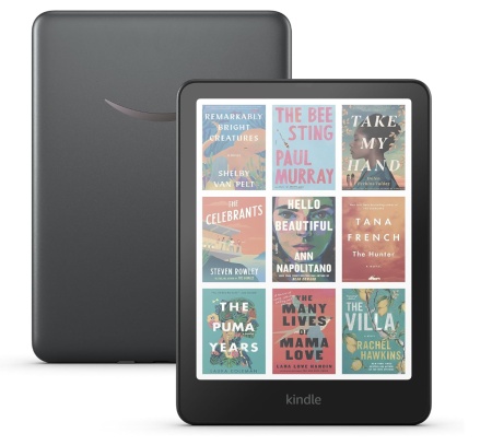 Amazon Kindle Colorsoft Signature Edition (32GB) – With color display, wireless charging,and long battery life - 2024 - Metallic Black