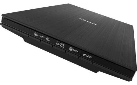 Scanner Canon Lide 400, dimensiune A4, tip flatbed, viteza scanare A4 8 sec (300dpi), rezolutie optica 4800 x 4800dpi, senzor CIS, 5 butoane (PDF x 2, SCANARE AUTOMATĂ, COPIERE, TRIMITERE), interfata:USB de tip C (compatibil cu USB 3.0 şi 2.0),