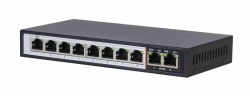 Extralink PERSES PoE Switch 8x Gigabit PoE/PoE+ 2x RJ45 Uplink Gigabit 96W - Img 3