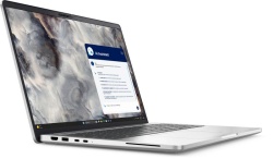 Laptop DELL PRO 16 Plus, 16", Non-Touch, FHD+, 300 nit, 45% NTSC, Anti- Glare, FHD+IR Cam, Fingerprint Reader only (No Smart Card Reader), Control Vault 3+, includes RJ-45, Intel(R) Core(TM) Ultra 5 235U vPro(R) (12 TOPS NPU, 12 cores, up to 4.9 GHz), - Img 4