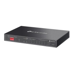 Omada 10-Port Gigabit Desktop Switch with 8-Port PoE+ PORT: 8× Gigabit PoE+ Ports, 2x Gigabit Non-PoE Ports, 1× Combo Gigabit SFP Slot SPEC: 802.3at/af, 123 W PoE Power, Desktop Steel Case FEATURE: Extend Mode for 250m PoE Transmitting, Priority Mode - Img 5