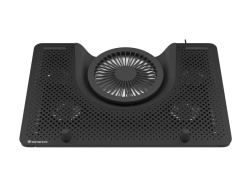 Stand/Cooler laptop Genesis Oxid 550 , dimensiune maxima laptop 17.3", 4 ventilatoare 60 mm + 1 ventilator 140mm, material plastic, iluminare LED, hub USB incorporat, dimensiuni 400 x 280 x 55 mm - Img 8