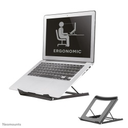Suport laptop Neomounts by Newstar NSLS075BLACK Foldable, negru - Img 5
