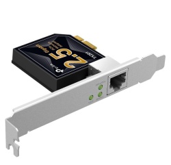 Adaptor wireless TP-Link, TX201, 2.5 Gigabit PCIe, Standarde și Protocoale: IEEE 802.3, IEEE 802.3u, IEEE 802.3ab, IEEE 802.3bz, IEEE 802.3x, Interfata: 1× PCI Express 2.1 x 1, 1× RJ45 Gigabit/Megabit Port, Dimensiuni: 120.8 × 98.2 × 21.5 mm. - Img 2
