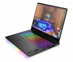 Laptop HP OMEN 16-ah0003nn cu procesor Intel Core U9-275HX 24-Core (2.7GHz, up to 5.4GHz, 36MB), 16.0 inch WQXGA, NVIDIA GeForce RTX 5090 24GB, 64GB DDR5, SSD, 2TB PCIe Gen4 NVMe, Free DOS, Shadow Black - Img 3