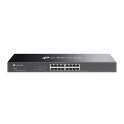Omada 16-Port Gigabit Switch PORT: 16× Gigabit RJ45 Ports SPEC: 1U 19-inch Rack-mountable Steel Case FEATURE: Plug and Play - Img 1