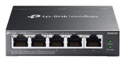 Omada 5-Port Gigabit Easy Managed Switch PORT: 5× Gigabit RJ45 Ports SPEC: Desktop Steel Case FEATURE: Integration with Omada SDN Controller, Flow Control, Loopback Detection, Port Isolation, Port Mirroring, LAG, VLAN, IGMP Snooping, QoS, Storm Control - Img 2