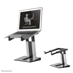 Stand laptop Neomounts NSLS200; pentru display-uri cu diagonale 10"-17", greutate maxima suportata 5kg, tilt; culoare argintiu. Garantie 5 ani - Img 5