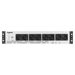 UPS Legrand Keor PDU monofazat, 800VA/480W, IN 1xIEC 10A OUT 8x Schuko, technologie off-line, conexiune USB HID, capacitate baterie 12V/9AH, 230V, dimensiuni 440x150x88mm, greutate 5kg - Img 7