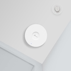 "AX3000 Ceiling Mount Dual-Band Wi-Fi 6 Access Point PORT:1× Gigabit RJ45 Port SPEED:574Mbps at 2.4 GHz + 2402 Mbps at 5 GHz FEATURE: 802.3at POE and 12V DC (Power Adapter is not included), 2×Internal Antennas, 160MHz Supported, MU-MIMO, Seamless - Img 12