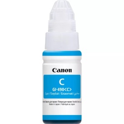 Cartus cerneala Canon GI-490 C, cyan, capacitate 70ml, pentru echipamente CISS G1400 / G2400 / G3400 / G4400 / G1411 / G2411 / G3411 / G4411. - Img 2