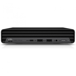 Desktop HP ProDesk 400 G9 Desktop Mini cu procesor Intel Core i5-13500T, video integrat Intel UHD Graphics 770, RAM 16GB DDR4, SSD 512GB M.2 2280 PCIe NVMe, HP 125 Black Wired Keyboard, HP 125 Black Wired Mouse, Sursa 90W, Microsoft Windows 11 Pro 64, 3yw - Img 1