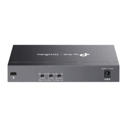 Omada 6-Port 10/100 Mbps Desktop Switch with 4-Port PoE+ PORT: 4× 10/100 Mbps PoE+ Ports, 2× 10/100 Mbps Non-PoE Ports SPEC: 802.3at/af, 67 W PoE Power, Desktop Steel Case FEATURE: Extend Mode for 250m PoE Transmitting, Priority Mode for Port1-2, Plug - Img 3