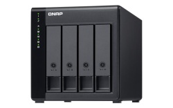 Server de fisiere QNAP TL-D400S, interfata SATA III, 2,5", 3,5" SATA, SAS, negru - Img 2