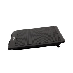 STAND LAPTOP SPACER SP-NC19 15.6", sita metal, fan 14cm, led albastru, negru - Img 3