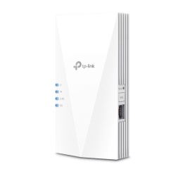 TP-link AX1800 Wi-Fi6 Range Extender, RE600X, Dual-Band, Standarde wireless: IEEE 802.11a/n/ac/ax 5GHz, IEEE 802.11b/g/n/ax 2.4GHz, interfata: 1 x 10/100/1000, Dimensiuni: 78×36×149 mm, 2 x antene interne, viteza wireless: 574 Mbps la 2.4GHz, 1201 Mbps - Img 5