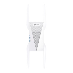 TP-link AXE5400 Wi-Fi6E Mesh Range Extender, Tri-Band, RE815XE, 1 Port Ethernet Gigabit, 2 Antene externe, Standarde Wireless: IEEE 802.11ax 6 GHz, IEEE 802.11a/n/ac/ax 5 GHz, IEEE 802.11b/g/n/ax 2.4 GHz, 4x antene externe, Viteza wireless: 574 Mbps în - Img 3
