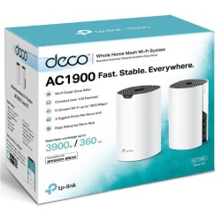 TP-Link Sistem Mesh Wi-Fi pentru întreaga casă AC1900, DECO S7(2- PACK);WI-FI 5, Standarde wireless: IEEE 802.11ac/n/a 5 GHz, IEEE 802.11n/b/g 2.4 GHz, viteza wireless: 5 GHz: 1300 Mbps, 2.4 GHz: 600 Mbps, 3 x antene interne, MU-MIMO, Mod Router, Mod - Img 2