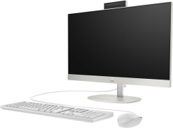 All-in-One HP ProOne 240 G10 23.8 inch Non-Touch IPS FHD, cu procesor Intel Core i5-1335U, video Integrat Intel Iris Xe Graphics, RAM 16GB DDR4, SSD 512GB, Fixed Stand, HP 125 White Wired Keyboard, HP 125 White Wired Mouse, Shell White, Free DOS, 3yw - Img 7